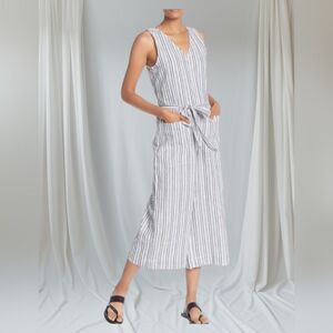Beach Lunch Lounge Women Wide Leg Jumpsuit, Small